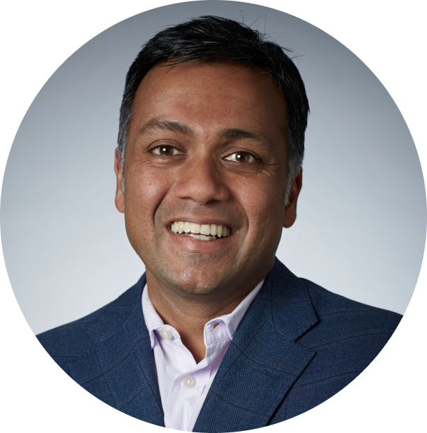 Headshot photograph of Ajay Agarwal, Clari Board Member